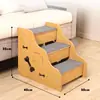 Escadas para Pets para Cães Pequenos, Escadas para Cachorros, Degraus para Cachorros, Escada de Subir na Cama, Antiderrapante, Resistente ao Desgaste, para Cães Idosos