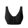 2025 Nuevo Estilo Chaleco para Adultos Mayores Pecho Grande Push-up Cierre Frontal Ropa Interior Sujetador para Mujer Talla Grande Sujetador sin Aros de Acero
