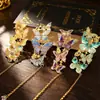 Marcador de Metal Hueco de Mariposa Vintage, Alto Valor Estético, Exquisito Clip para Páginas de Lectura de Diario Infantil, Regalo Cultural y Creativo de Recompensa