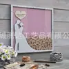 Corazón de Madera Forma de Estrella de Madera Creativa Tarro de Recompensas Tarro de Deseos para Niños con Soporte Tarro de Recompensas de Puntos de Aprendizaje de Autodisciplina