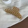 Pinza grande para el pelo de acetato para mujer, pinza de tiburón brillante para la parte trasera de la cabeza, pinza de garra para sujetar la mitad del pelo, accesorio para el pelo de alta gama con forma de estrella