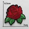 Parche de Tela Bordado Termoadhesivo con Patrón de Flor de Ciruelo y Rosa para Planchar Parche de Reparación Cubremanchas para Jeans DIY