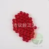 4mm transparente rojo 6mm8mm10-16mm bola de cristal bola de vidrio 1.6cm canicas rojas bola decorativa para sala de estar