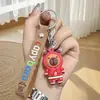 Llavero de capibara lindo de dibujos animados transfronterizo, llavero de muñeca tridimensional, colgante para mochila escolar, coche, regalo, venta al por mayor