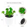 Más de 100 Tipos de Combinaciones de Plantas Suculentas Mini de Plástico Simuladas en Maceta, Mini Bonsáis Suculentos Más Vendidos Transfronterizos, Decoración para el Hogar, Adornos Creativos