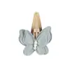 El Nuevo Gancho para el Cabello de Tela Hecho a Mano de Doble Capa Más Popular de Amazon con Mariposa Tridimensional y Perlas para Niñas y Bebés