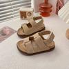 Sandalias de playa coreanas para niños 2025 verano nuevos zapatos de niña al por mayor antideslizantes zapatos para niños y estudiantes zapatos de comercio exterior zapatos de niño