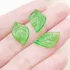 Colgante de Fruta Hoja Mini Estéreo Acrílico DIY Pasante Directo Cuentas Sueltas Manzana Pera Colgante Accesorios para Joyería Material