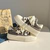 Sapatos brancos Love Dream star femininos 2023 novos sapatos I ns trendy all-match original nicho plataforma sapatos femininos TP295