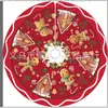 Nova Saia de Base para Árvore de Natal Transfronteiriça, Decorações de Natal com Estampas de Desenho Animado, Enfeites de Saia de Árvore, Saia de Base para Árvore de Natal