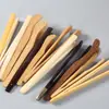 Pinças de Chá de Madeira Ébano Bambu Acessórios para Conjunto de Chá Agulha de Chá Prendedor de Folhas de Chá Pinça de Chá Ferramentas para Preparo de Chá