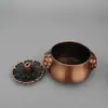 Atacado de fábrica fio de incenso de liga incenso queimador de incenso de cobre incenso de linha criativo prato de incenso lótus processo de metal para incenso