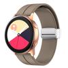 Adecuado para 18 mm, 20 mm, 22 mm Ranura Universal Hebilla Magnética Plegable Correa de Reloj de Silicona 18/19/20/22 Hebilla Magnética