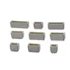Passo de 1,0 mm dos terminais de patch