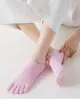 Calcetines de barco de cinco dedos Directo del fabricante, Calcetines de cinco dedos para mujer para verano, Dedos separados, Sin olor, Transpirables, Sin apretar, Antideslizantes