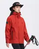 Chaqueta de estilo montaña para mujer para otoño e invierno, abrigo tres en uno a prueba de viento e impermeable para deportes y ocio al aire libre, ropa para acampar y montañismo para hombre