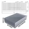 Disipador de Calor de Aluminio de Alta Potencia Ancho 100~119mm Disipador de Calor para Placa Base Disipador de Calor Electrónico