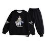Conjunto Masculino Primavera e Outono 2026 Novo Estilo Conjunto de Duas Peças Infantil para Meninos Mais Velhos, Moderno e Descolado para Primavera e Outono