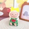 Solo ropa] la primera y segunda generación Labubu muñeco tela tela colgante correa falda sentada fiesta ángel lazo adorable