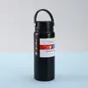 Copo Térmico de Aço Inoxidável 304 Transfronteiriço, Infusor de Chá Simples de Grande Capacidade, Copo de Aço Inoxidável para Escritório com Alça, Copo Térmico Antiderrapante