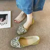 Nuevos Zapatos Planos con Pedrería Estilo Francés Otoño 2026 para Mujer, Punta Fina, Modernos para el Trabajo, Zapatos Elegantes y Versátiles para Mujer N1368-17