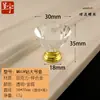 Manija de Cajón Acrílica Panel de Puerta de Vidrio Transparente con Forma de Diamante Manija de Bola de Cristal de Agujero Único Manija de Puerta de Gabinete