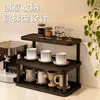 Prateleira de Armazenamento de Copos Mesa Multi-camadas Suporte para Caneca de Café Xícara de Chá Aparador Organizador de Conjunto de Chá