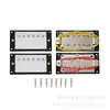 Pastilla Humbucker de Doble Bobina para Guitarra Eléctrica Lp Lp 50/52 Dorada Plateada Negra Marco Negro Pastilla