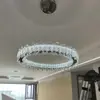 Lustre de Cristal Italiano de Luxo Leve para Sala de Estar, Lustre de Cristal Francês de Luxo Leve para Quarto e Sala de Jantar, Outros Lustres de Cristal de Designer