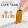 Frasco Dispensador de Líquido Original 1ml Frasco Pequeno Transparente para Óleo Essencial 2ml Frasco de Pó de Vidro Marrom com Rosca 3ml
