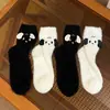 Calcetines lindos y esponjosos para maternidad, calcetines de perrito para mujer, calcetines gruesos para el suelo de otoño e invierno hechos de visón y felpa de coral para dormir