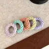 Novo Elástico Trançado de Alta Elasticidade para Cabelo Anel de Torção para Cabelo Acessório de Cabelo Suporte Espessado para Rabo de Cavalo