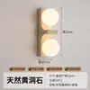 Lámpara de Pared para Sala de Estar Millennium Personalidad de Diseñador Creativa Dormitorio Vestíbulo Pasillo Escalera Pared de Fondo Lámpara Decorativa LED Hierro