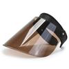 Máscara de insectos para ciclismo sombrero de copa vacío verano ala grande sombrero de sol anti-ultravioleta con máscara a prueba de viento sombrero de sol de PC venta al por mayor
