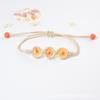 Pulsera de flor eterna de flor real nueva directa de fábrica estilo coreano pulsera de cuentas de vidrio de flor de cerezo seca fresca regalo