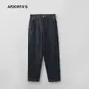 Ropa para Hombre Apo Jeans para Hombre Transfronterizos, Nuevo Estilo Otoño, Gama Alta, Elegantes, Ajuste Holgado Cónico, Pantalones Largos Casuales Versátiles.