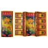 Papel amarillo grande con sello dorado 42.5*31cm, tamaño grande, para ofrecer a los dioses y quemar para pedir bendiciones en costumbres populares