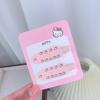 Horquilla Huang Yuting del mismo estilo con diseño de cachorro de dibujos animados, pinza lateral, flequillo sin costuras, pinza para el pelo rota, tocado