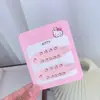 Horquilla Huang Yuting del mismo estilo con diseño de cachorro de dibujos animados, pinza lateral, flequillo sin costuras, pinza para el pelo rota, tocado