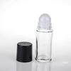 Venta al por mayor de fábrica, botella con forma de bola redonda recta de 30 ml y 50 ml, botella con cuentas, botella con atomizador para perfume, nueva