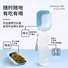 Garrafa de água portátil para animais de estimação para cães, dispositivo de bebida ao ar livre, bebedouro, garrafa de água de viagem para passear com cães, gadget de bebida para filhotes
