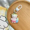 Lindo y Colorido Llavero de Oso con Tabla de Surf Versátil Dulce y Adorable Colgante para Mochila de Estudiante Encanto Femenino