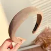 Diadema de ala ancha que hace que la cara parezca más pequeña, diadema de estilo nuevo 2026 para mujer con copete alto, accesorio para el cabello sofisticado y elegante