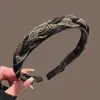 Tiara fina de strass estilo coreano de luxo leve para mulheres, antiderrapante com dentes, modelo simples novo 2026, acessório de cabelo popular online