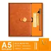 Cuaderno A5 con Hebilla de Negocios, Caja de Regalo de Cuaderno de Alta Gama, Set de Planificador, Regalo Souvenir para Reunión Anual Corporativa, Logo