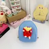 Nova Bolsa Infantil 2024 Meninos e Meninas Mochila Pequena Casual para Exterior Desenho Animado Hambúrguer Batatas Fritas Mochila de Pendurar
