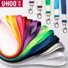 Lanyard Personalizado Youhe Tarjeta Funda para Tarjeta Lanyard Acero Inoxidable Engrosado Broche de Langosta Cuerda Porta Tarjeta de Trabajo