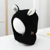 Gorro de Punto con Protección para Orejas para Niños para Otoño e Invierno, Cálido y Grueso, Lindo Gorro de Lana con Orejas de Cachorro, Gorro de Punto de Dibujos Animados para Bebé