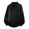 Suministro Exclusivo Transfronterizo, Superventas en Stock, Suéteres Casuales de Cuello Otoño e Invierno, Tejido de Punto Moderno de Moda, Suéteres de Punto