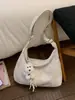 Bolsa Tote de Ombro Grande e Elegante Estilo Floresta para Mulheres 2026 Nova Primavera Cor Sólida Leve Tendência Ombro Transversal